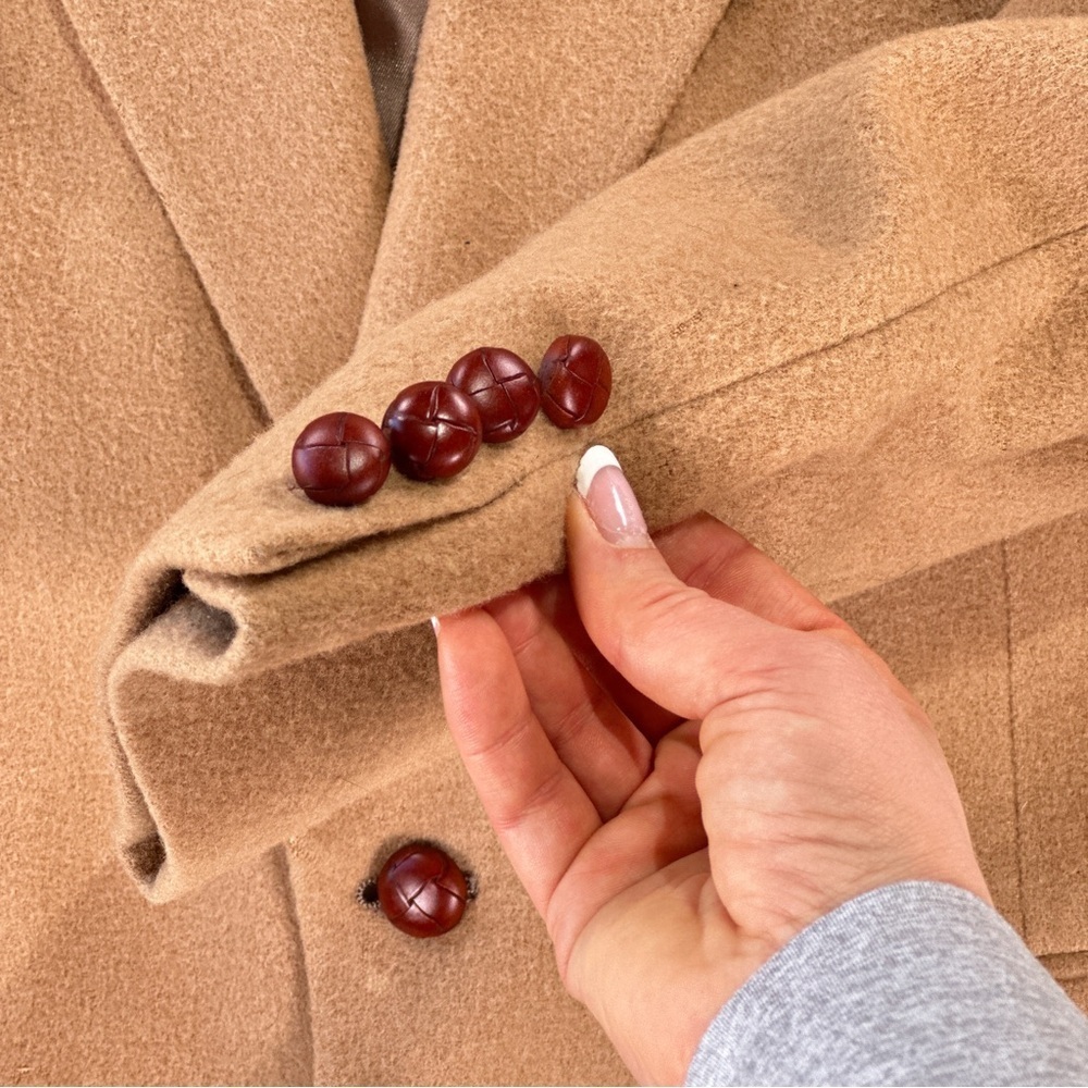 Evan Picone Men’s Camel Hair Sport Coat 44 Short USA - Picture 4 of 16